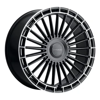 ESR MVF40 22X10.5 ET BLANK (BLANK / 66.6) - Gloss Black Diamond Ring